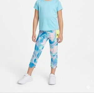 all in motion toddler Girls performance high‎ rise Leggings XS 4/5